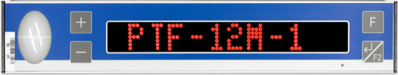 PTF-12M-1 Pick-by-Light Modul mit 12-stellige Matrix-Anzeige und Tasten